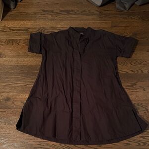 Banana Republic Dark Short Sleeve Dress